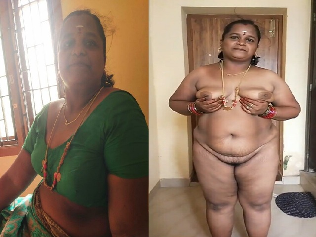 Tamil sex aunty removing bra and