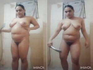 Punjabi girl nude bath under shower video