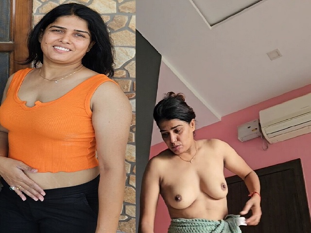 bhabhi wearing bra and boobs show caught