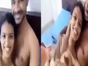 village girlfriend boob press viral sex
