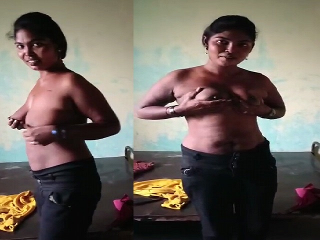 Indian hostel girl topless new MMS sex