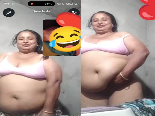 aunty showing big pussy video call free Indian sex