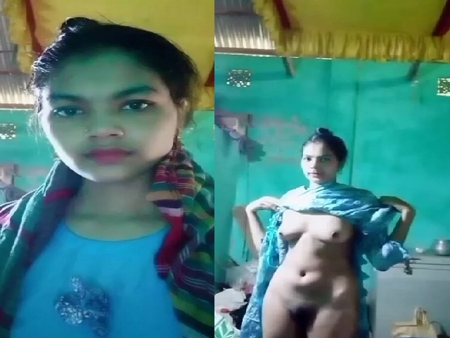 girlfriend dress change and nude show for