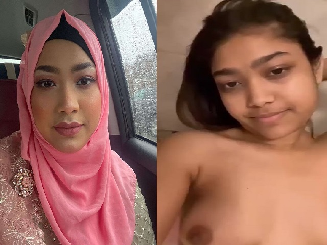hijab girl in US exposed nude pics and