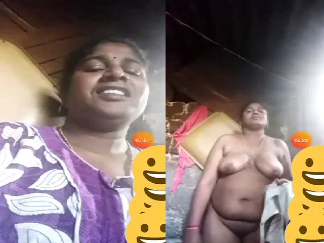 lonely Tamil village aunty sex chat viral video