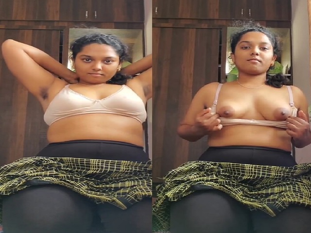 mallu girlfriend in bra naked small boobs