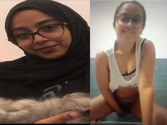 sexy hijab Bengali sex girl fingering horny