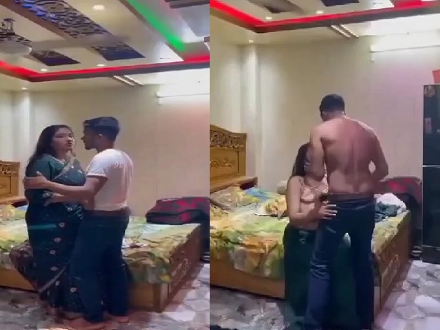 aunty sex affair with young boy viral desi
