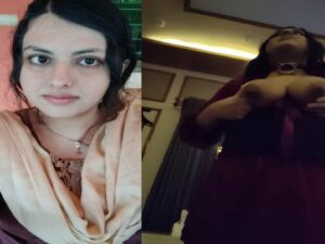 cute hijab girl first time boobs show to