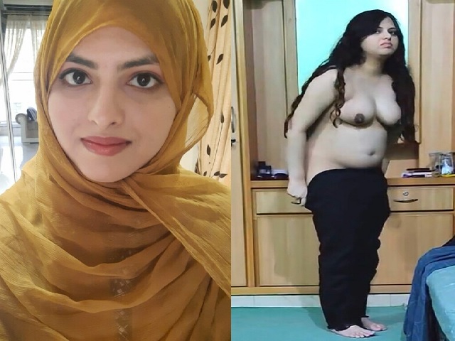 hijab girl Zoya stripping nude pics and