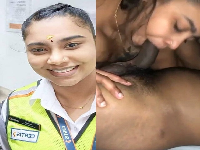 Tamil girl in Australia gives blowjob to