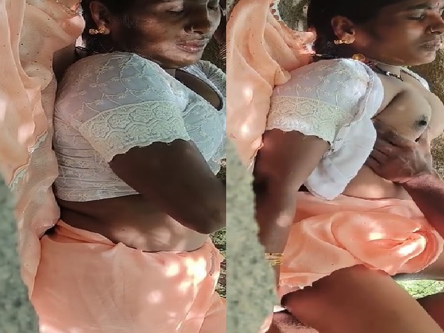 Telugu wife outdoor fucking with husband