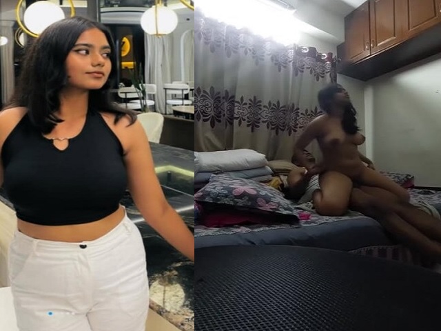 beautiful girl riding dick of jija at home