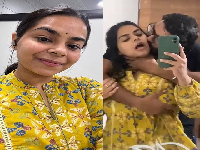 beautiful tanker wife boob press and doggy viral