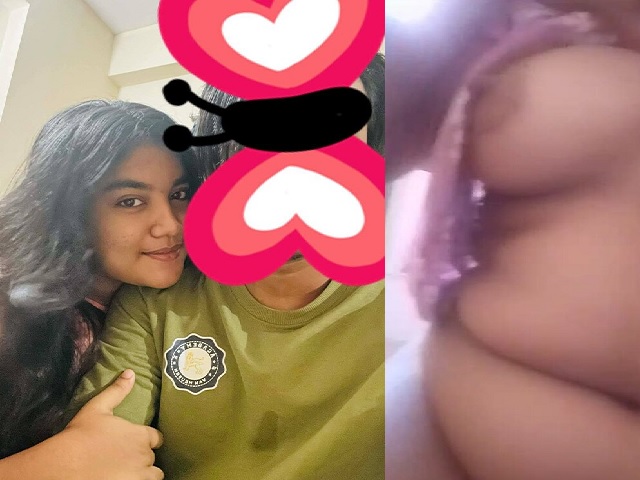 cute mallu GF showing untouched boobs and
