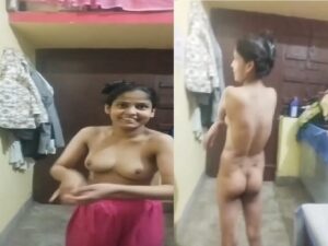 girlfriend nude show recorded before fucking viral