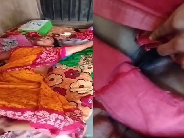 sleeping bhabhi pussy captured by young neighbor