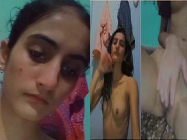 slim desi horny girl fingering pussy viral