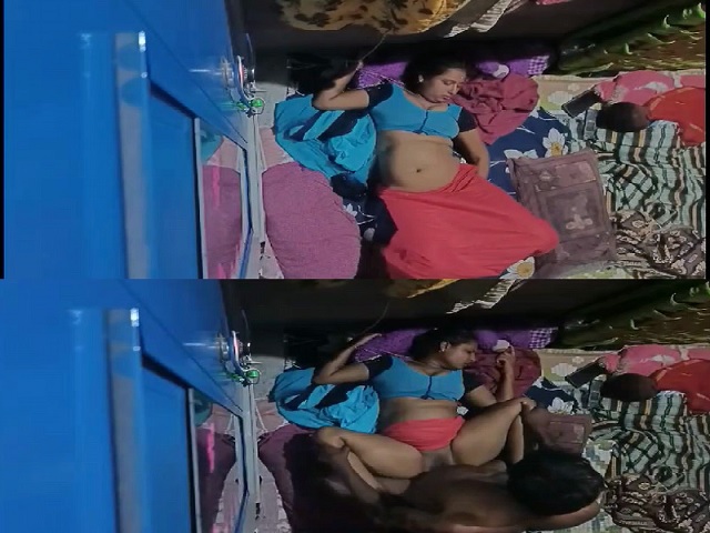 village wife pussy fucking caught on top