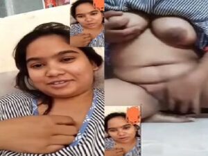 chubby wife fingering pussy with viral video call