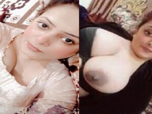 huge boobs Paki lady selfie videos shared