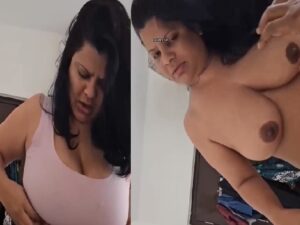 BBW horny masturbation and xxx nude sex with
