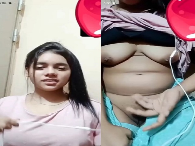 cute girlfriend xxx nude video call to