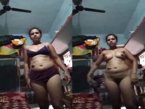 divorced bhabhi stripping bra and panty viral