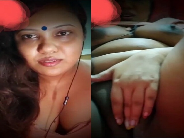 married bhabhi fingering pussy with unsatisfied sex