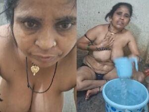 mature desi aunty bathing video viral MMS shared