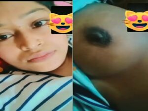 selfie video call of sexy girlfriend showing nude