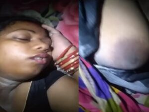 sleeping mom boobs captured by horny son incest
