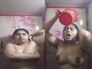 Bengali chubby sister nude bathing video for
