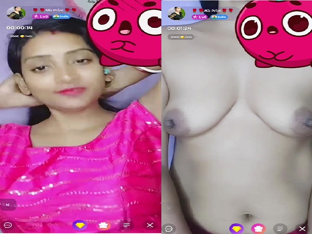 Stripchat young bhabhi showing topless body for