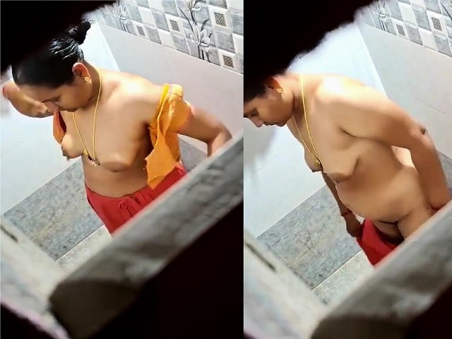 devar keeping cam to see bhabhi taking morning