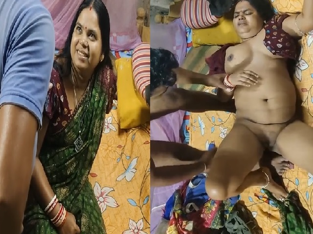 mature aunty hard fucking homemade with