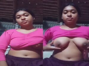 village Bengali topless maal holding tender big