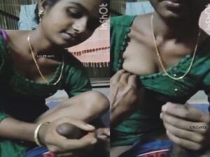 village wife erotic blowjob and sex with