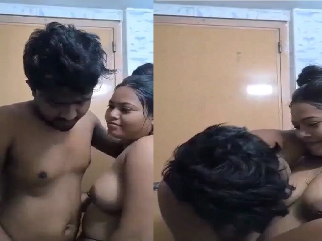 wife wet boob sucking and sex in bathroom with