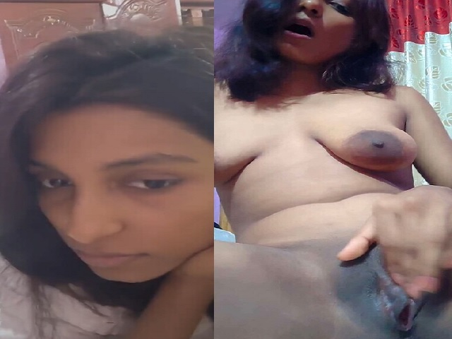Bangladeshi girl sitting naked and fingering viral