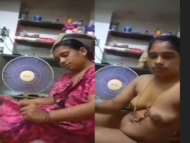 Telugu wife strips nighty and gives blowjob to