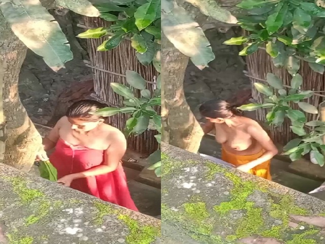 village mom petticoat removed boob show after