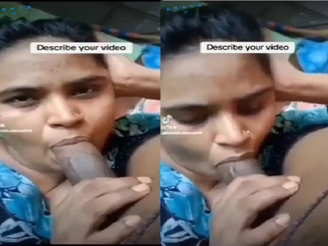 wife blowjob on TikTok caught by husband viral