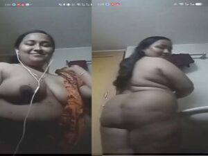 big ass aunty striptease nude show for secret