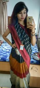 slim Indian office lady nude after boyfriend