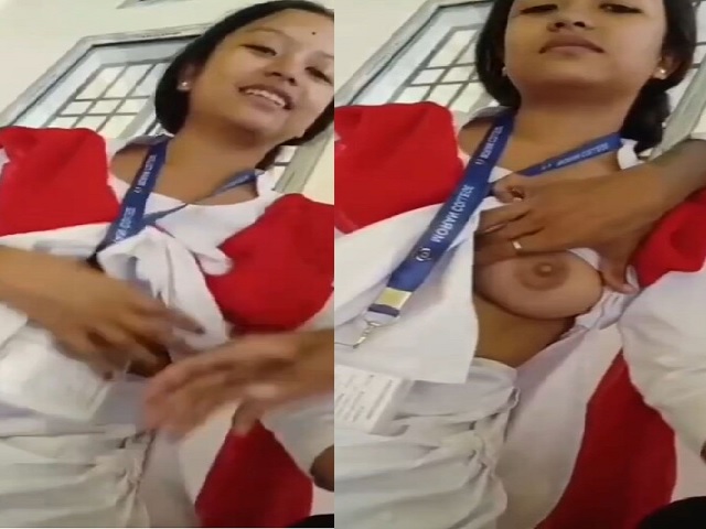 Harom college Assamese girl boob sucking and