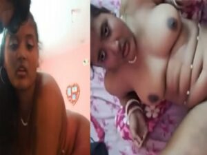 Indian couple on Telegram fucking for money