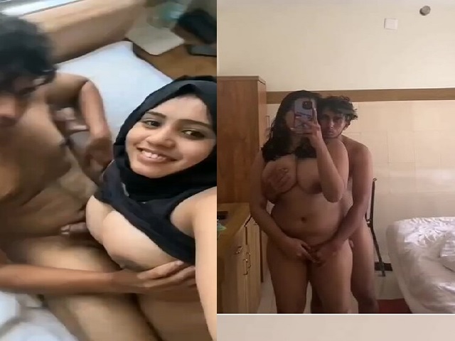 hijab girl boob press and pussy fucking by