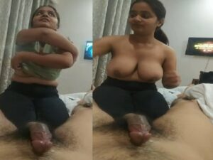 paid Indian escort girl taking client big dick in