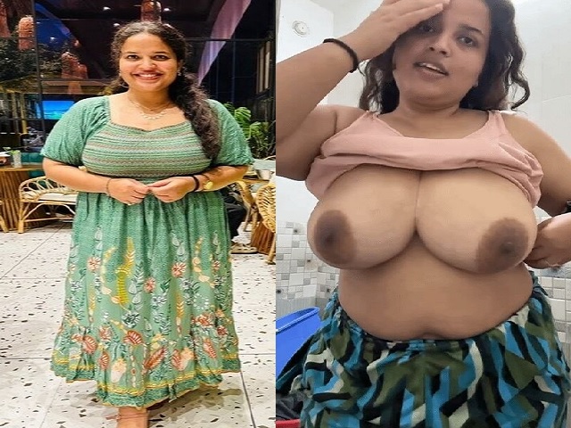 Bengaluru pediatrician doctor MILF shows huge boobs